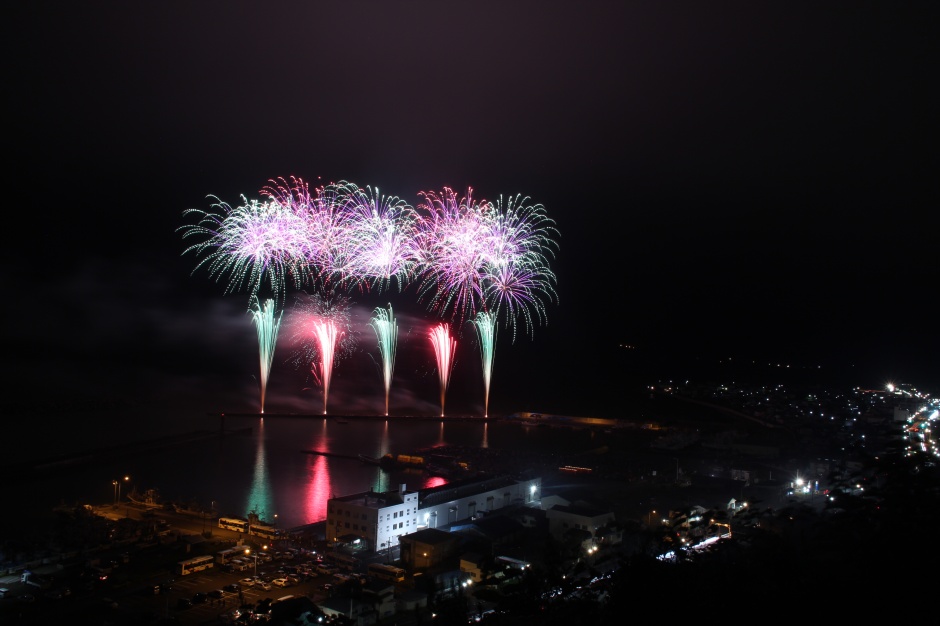 港inしらぬか花火大会写真