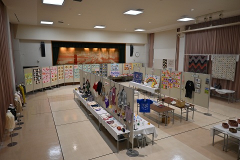 令和7年度作品展の様子